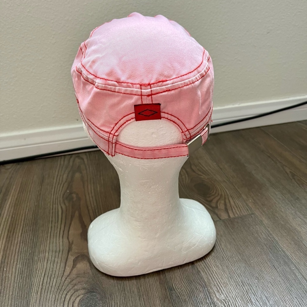 Pink Cap with Embroidered Logo - Picture 4 of 9